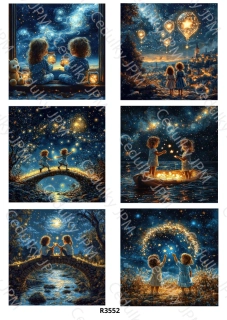 Rýžový a Soft papír A4 pro decoupage- R03552