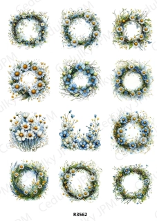Rýžový a Soft papír A4 pro decoupage- R03562