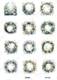 Rýžový a Soft papír A4 pro decoupage- R03563