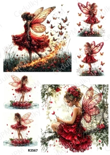 Rýžový a Soft papír A4 pro decoupage- R03567