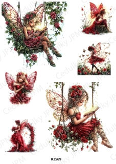 Rýžový a Soft papír A4 pro decoupage- R03569
