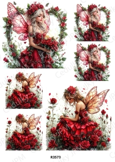 Rýžový a Soft papír A4 pro decoupage- R03573
