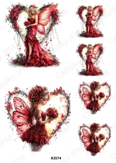 Rýžový a Soft papír A4 pro decoupage- R03574