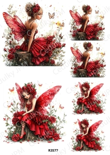 Rýžový a Soft papír A4 pro decoupage- R03577