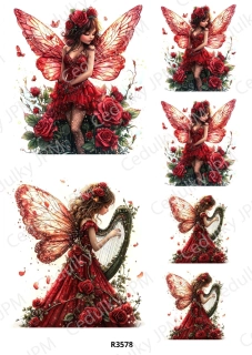 Rýžový a Soft papír A4 pro decoupage- R03578