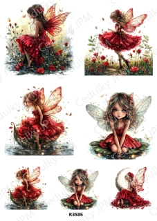 Rýžový a Soft papír A4 pro decoupage- R03586