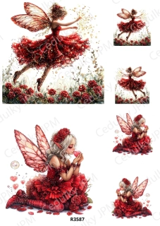 Rýžový a Soft papír A4 pro decoupage- R03587