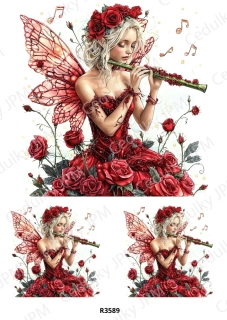 Rýžový a Soft papír A4 pro decoupage- R03589