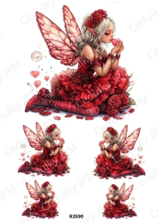 Rýžový a Soft papír A4 pro decoupage- R03590