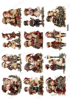 Rýžový a Soft papír A4 pro decoupage- R03596