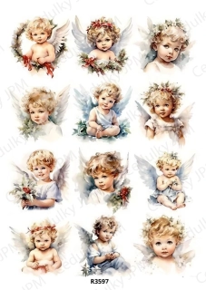 Rýžový a Soft  papír  A4 pro decoupage- R03597