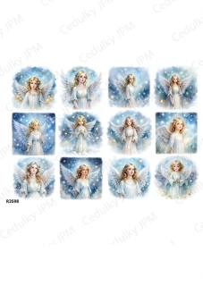 Rýžový a Soft  papír  A4 pro decoupage- R03598