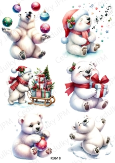 Rýžový a Soft papír A4 pro decoupage- R03618