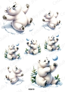 Rýžový a Soft papír A4 pro decoupage- R03619
