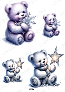 Rýžový a Soft papír A4 pro decoupage- R03624