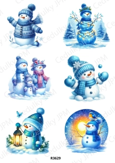 Rýžový a Soft papír A4 pro decoupage- R03629