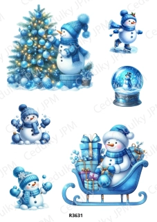 Rýžový a Soft papír A4 pro decoupage- R03631