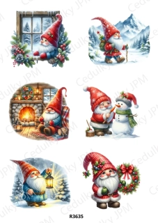 Rýžový a Soft papír A4 pro decoupage- R03635
