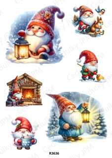 Rýžový a Soft papír A4 pro decoupage- R03636