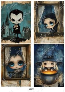 Rýžový a Soft papír A4 pro decoupage- R03655