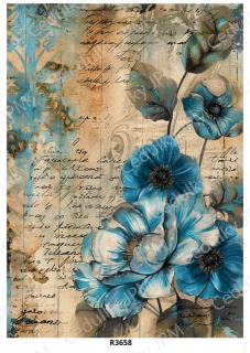 Rýžový a Soft papír A4 pro decoupage- R03658
