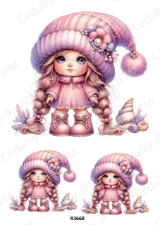 Rýžový a Soft papír A4 pro decoupage- R03668