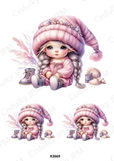 Rýžový a Soft papír A4 pro decoupage- R03669