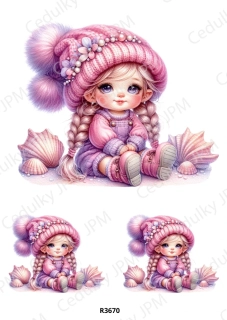 Rýžový a Soft papír A4 pro decoupage- R03670