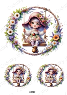 Rýžový a Soft papír A4 pro decoupage- R03672