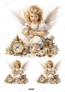 Rýžový a Soft  papír  A4 pro decoupage- R03695