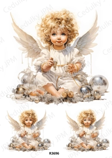 Rýžový a Soft  papír  A4 pro decoupage- R03696