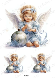 Rýžový a Soft  papír  A4 pro decoupage- R03697