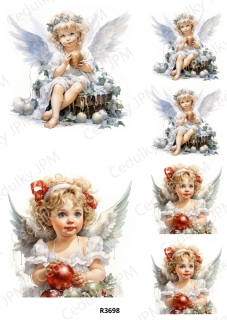 Rýžový a Soft  papír  A4 pro decoupage- R03698