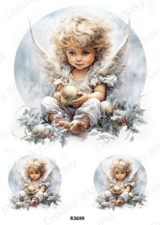 Rýžový a Soft  papír  A4 pro decoupage- R03699