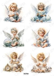 Rýžový a Soft  papír  A4 pro decoupage- R03704
