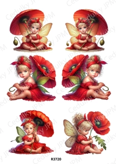 Rýžový a Soft papír A4 pro decoupage- R03720
