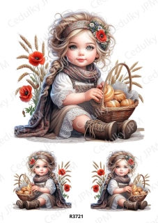 Rýžový a Soft papír A4 pro decoupage- R03721