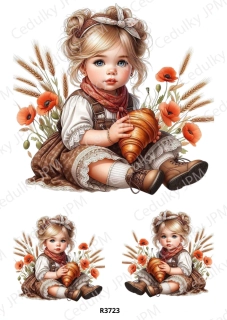 Rýžový a Soft papír A4 pro decoupage- R03723