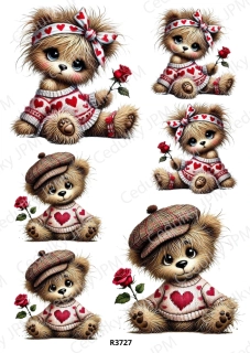 Rýžový a Soft  papír  A4 pro decoupage- R03727