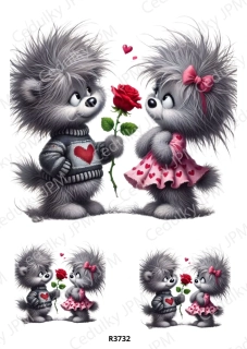 Rýžový a Soft  papír  A4 pro decoupage- R03732