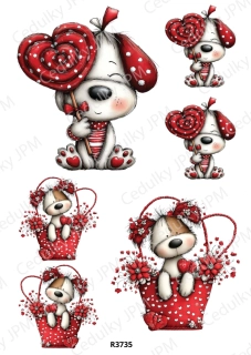Rýžový a Soft papír A4 pro decoupage- R03735