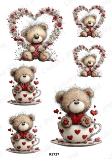 Rýžový a Soft papír A4 pro decoupage- R03737
