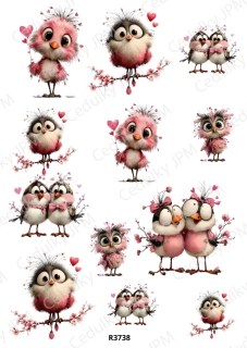 Rýžový a Soft papír A4 pro decoupage- R03738