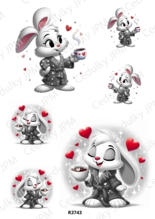 Rýžový a Soft papír A4 pro decoupage- R03743