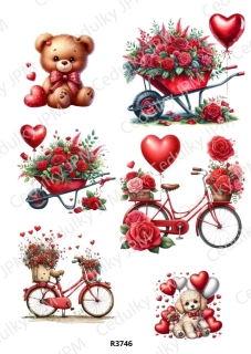 Rýžový a Soft papír A4 pro decoupage- R03746