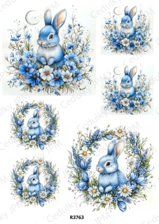 Rýžový a Soft papír A4 pro decoupage- R03763