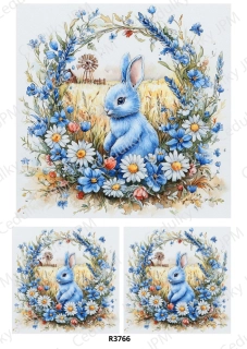 Rýžový a Soft papír A4 pro decoupage- R03766