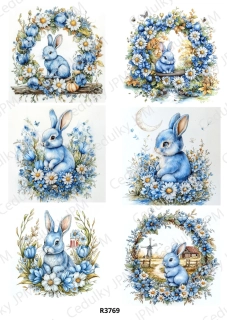 Rýžový a Soft papír A4 pro decoupage- R03769