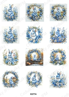 Rýžový a Soft papír A4 pro decoupage- R03774