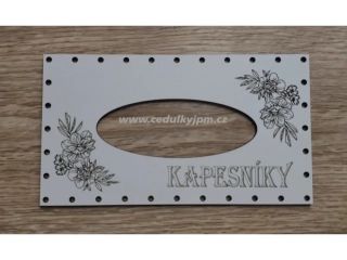 Kapesníky - Kytička č. 5